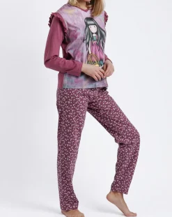 Outlet Santoro Gorjuss Pyjama Flying the nest violet