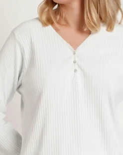 Admas Pyjama French Garden B vert d'eau