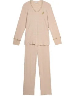 Femme Le Chat Pyjama Garance doré/écru