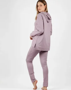 Discount Mr Wonderful Pyjama haut à manches longues & pantalon violet clair