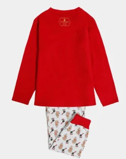 Enfant Santoro Gorjuss Pyjama haut à manches longues & pantalon rouge/gris
