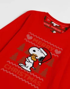 Enfant Mr Wonderful Pyjama haut à manches longues & pantalon rouge