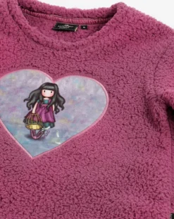 Enfant Santoro Gorjuss Pyjamas Teddy Volant Le Nid violet