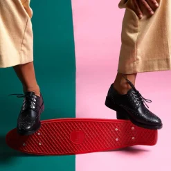 Femme Cosmoparis Richelieus en Cuir Vivinette noires