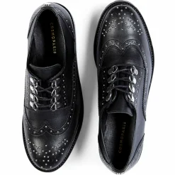 Femme Cosmoparis Richelieus en Cuir Vivinette noires