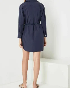 Femme See u Soon Robe Albane bleu marine