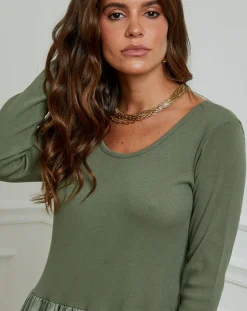 Hot Alice & Charlotte Robe Alicia kaki