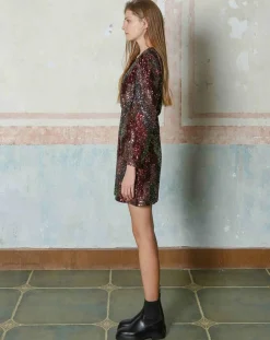 See u Soon Robe Ambre bordeaux