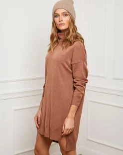 Best Fleur de cachemire Robe Anna camel