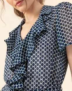 Outlet Indies Robe avec Ceinture Imperia ellipse