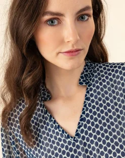 Femme Indies Robe Azur ellipse