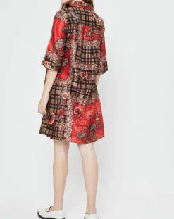 Femme Derhy Robe Balneaire rouge