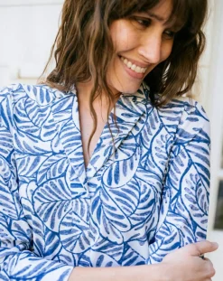 Femme Indies Robe Baltique vague