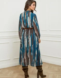 Femme L'Armoire de Suzette Robe Capucine bleue