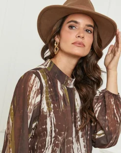 Femme L'Armoire de Suzette Robe Capucine choco