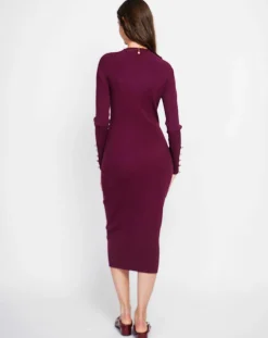 Femme Assuili Robe Cecile bordeaux