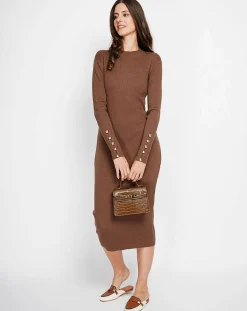 Assuili Robe Cecile marron