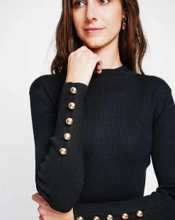 Discount Assuili Robe Cecile noire