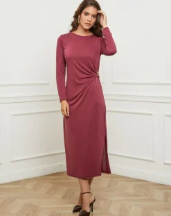 Femme L'Armoire de Suzette Robe Celeste bordeaux