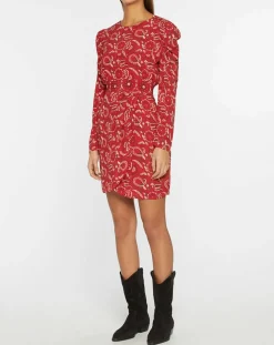 Hot Suncoo Robe Cennet imprimée rouge