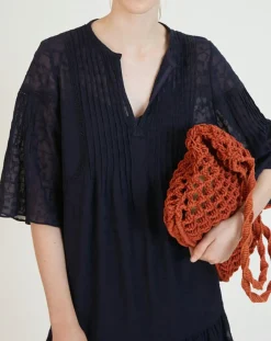 Online Suncoo Robe Charlotte bleu nuit