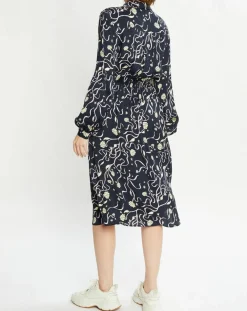 Femme Scotch & Soda Robe Chemise Cosmos bleu nuit/violet