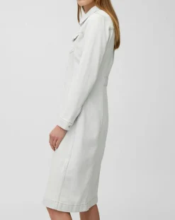 Outlet Marc O'Polo Robe chemise en Jean cintrée bleu clair