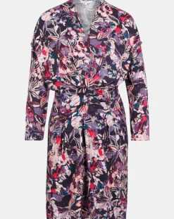 Femme Suncoo Robe Clavie imprimée rose/violet