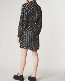 Stella Forest Robe courte Sonia à motifs marine