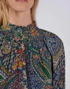 Outlet Swildens Robe Darcy bleue