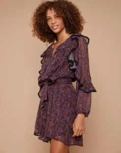 Femme Louizon Robe Dory multicolore/violet