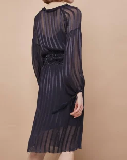 Sale Mare di Latte Robe Elise zébre encre