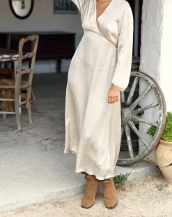 Best Lauren Vidal Robe Eliza crème