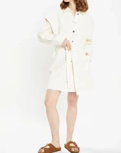 Best Galeries Lafayette Robe en Denim Patti écrue