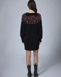 Discount Manoush Robe en Laine mélangée Claudine noire