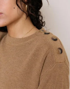 Femme Garance Paris Robe en Laine mélangée Tiphaine mocha