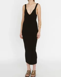Femme Zapa Robe en maille Remir noire
