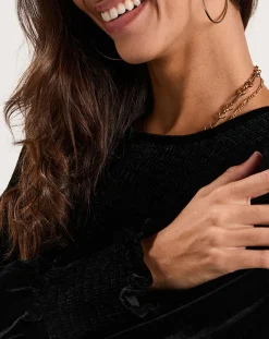 Outlet Manoush Robe en Velours satiné Princesse noire