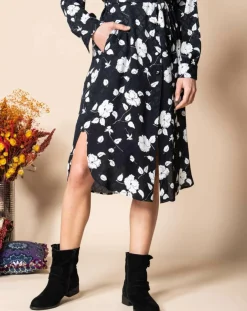 Femme Derhy Robe Enthousiasme noire