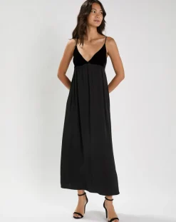Femme Lauren Vidal Robe Fizz noire