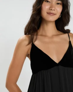 Femme Lauren Vidal Robe Fizz noire