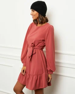 Femme Alice & Charlotte Robe Florianne rose