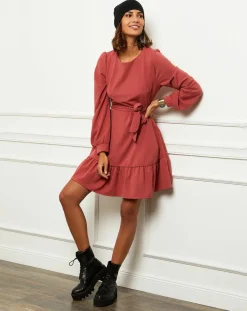 Femme Alice & Charlotte Robe Florianne rose