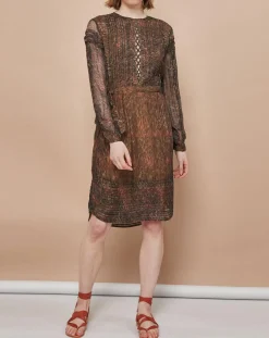 Femme Mare di Latte Robe Frances granit cumin