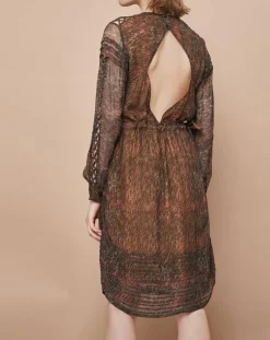 Femme Mare di Latte Robe Frances granit cumin