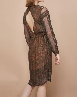 Femme Mare di Latte Robe Frances granit cumin