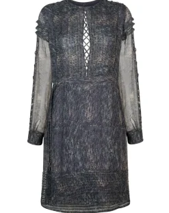 Femme Mare di Latte Robe Frances granit encre