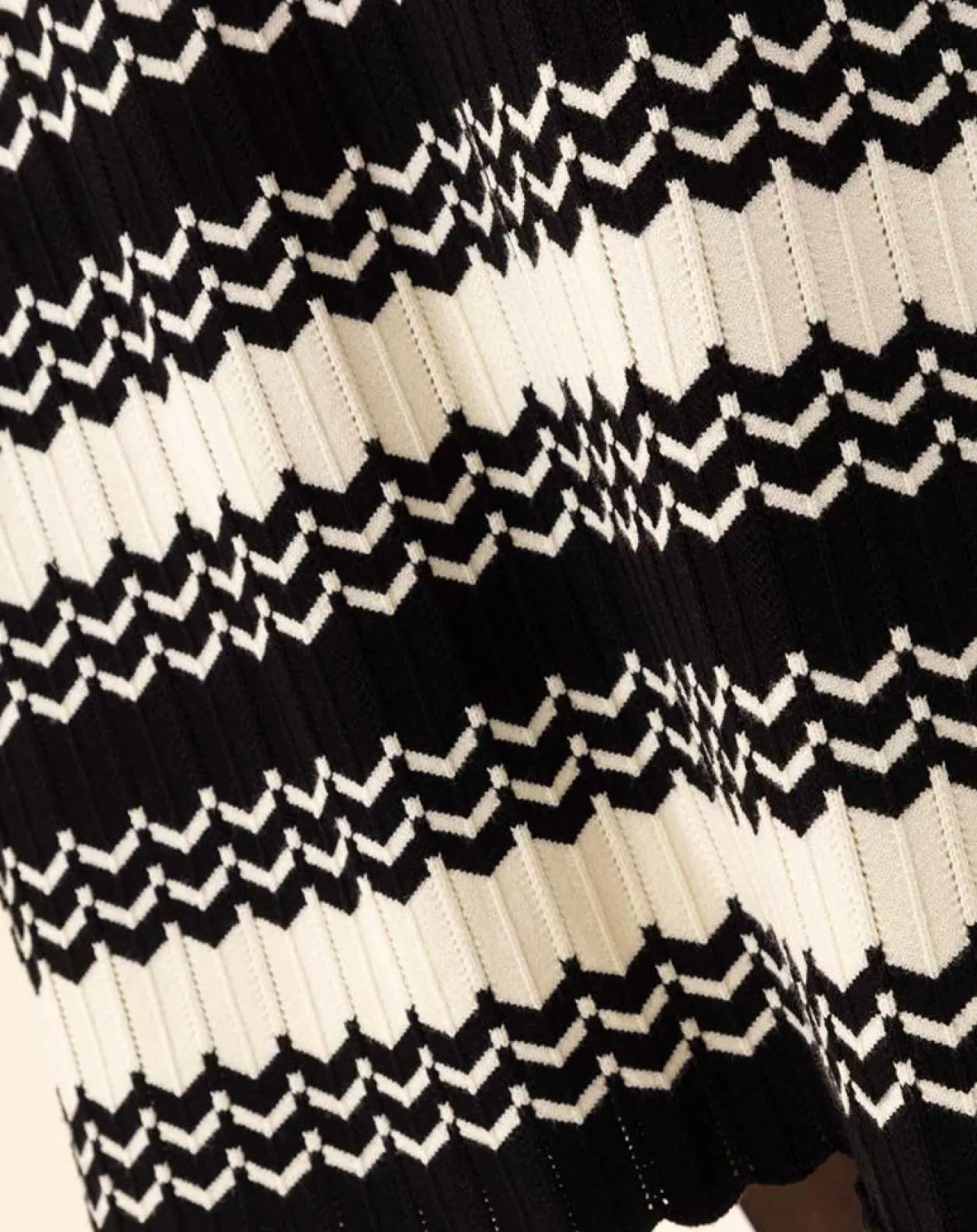 Femme Indies Robe Fresh blanc/noir