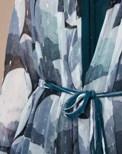 Femme Mare di Latte Robe Gabrielle Pistil verte