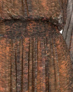 Femme Mare di Latte Robe Giulietta granit cumin